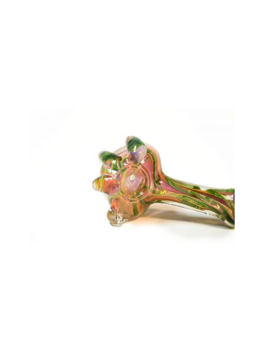 Pipa Din Sticla Heavy Gold Fumed