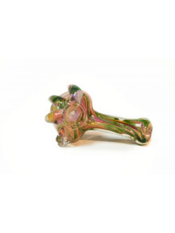 Pipa Din Sticla Heavy Gold Fumed