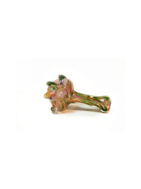 Pipa Din Sticla Heavy Gold Fumed