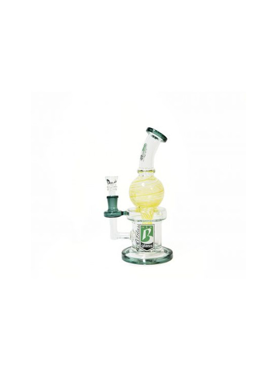 Bong 'sixBglass' Stemless GoG Recycler H-130mm