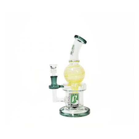 Bong 'sixBglass' Stemless GoG Recycler H-130mm