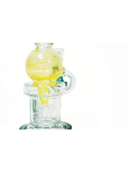 Bong 'sixBglass' Stemless GoG Recycler H-130mm