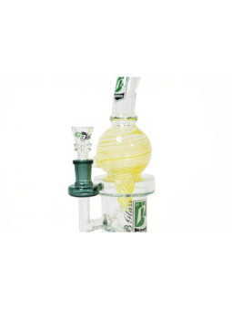 Bong 'sixBglass' Stemless GoG Recycler H-130mm