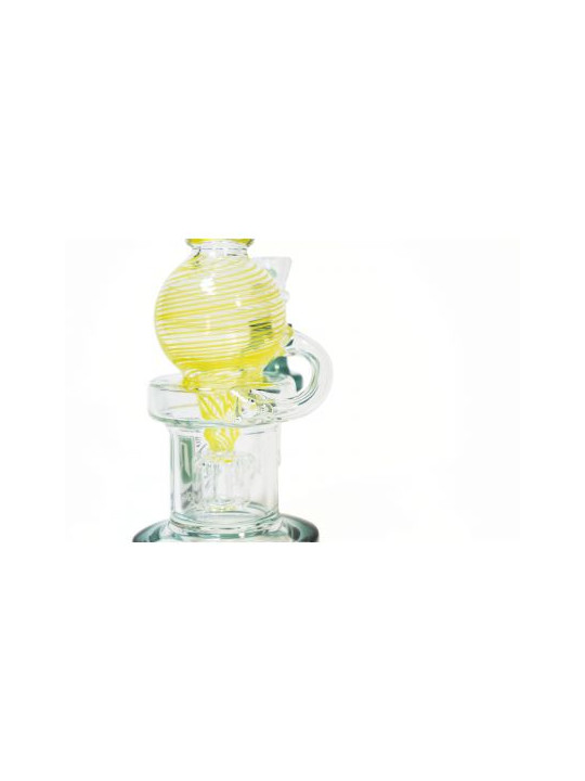 Bong 'sixBglass' Stemless GoG Recycler H-130mm