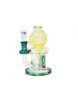Bong 'sixBglass' Stemless GoG Recycler H-130mm
