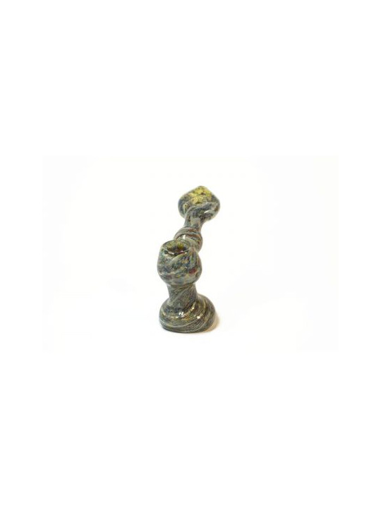 Pipa ' sixBglass' Large Silver Fumed