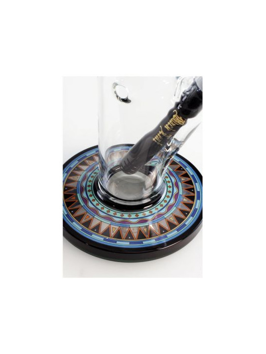 Bong 'Black Leaf' Psyclops Cylinder H-430mm