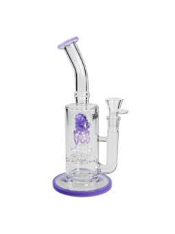 Bong 'Black Leaf' Octopus H-280mm