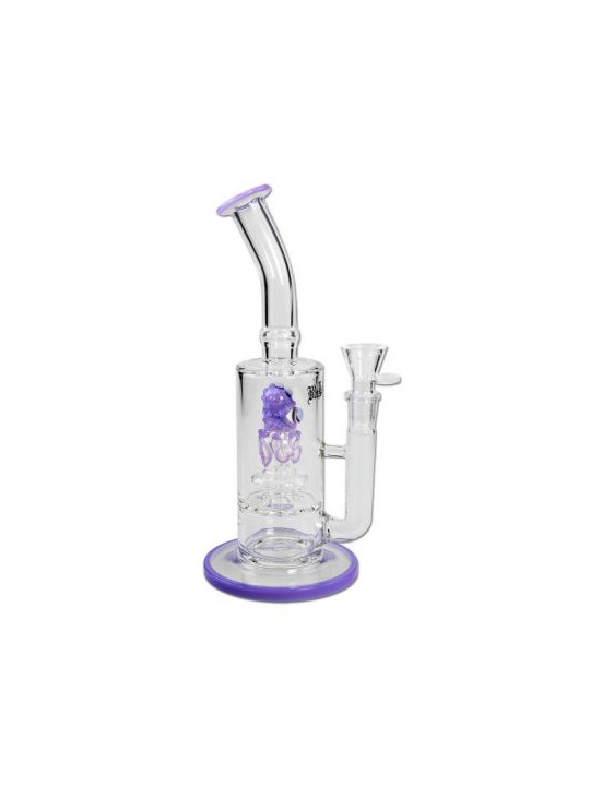 Bong 'Black Leaf' Octopus H-280mm