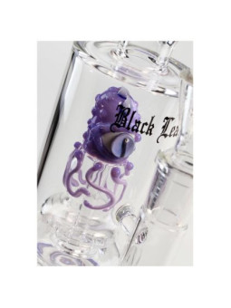 Bong 'Black Leaf' Octopus H-280mm