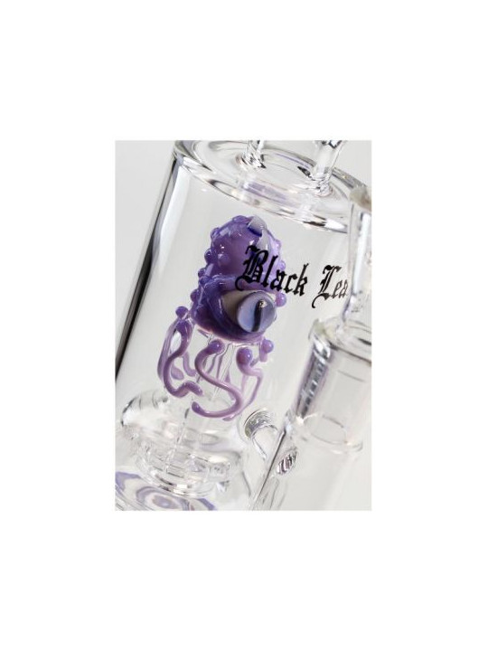 Bong 'Black Leaf' Octopus H-280mm