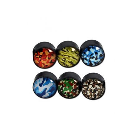 Grinder 'Black Leaf' Zinc - 3Part Ø-51mm