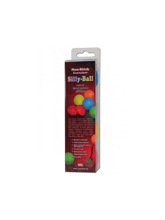 'Oil Black Leaf' 'Silly' Silicone Balls