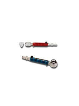 Pipa Vaporizator Mecanic 'Black Leaf' cu Lichid