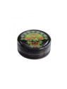 Grinder 'Black Leaf' Skull Leaf - 2Part Ø-50mm