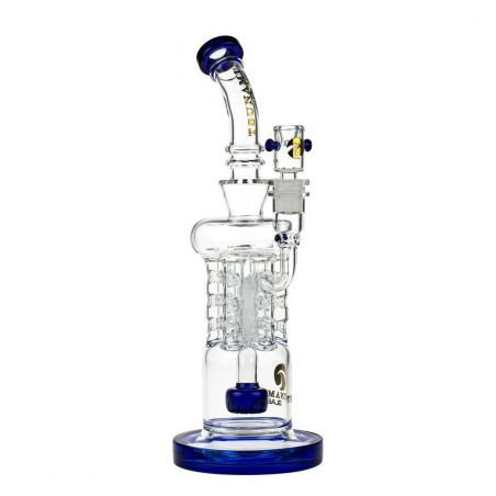 Bong 'Tsunami' Shower Head Rod Perc Recycler H-400mm
