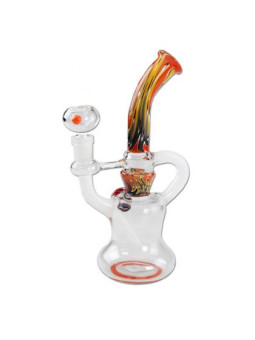 Bong Recycler Glass H-210mm