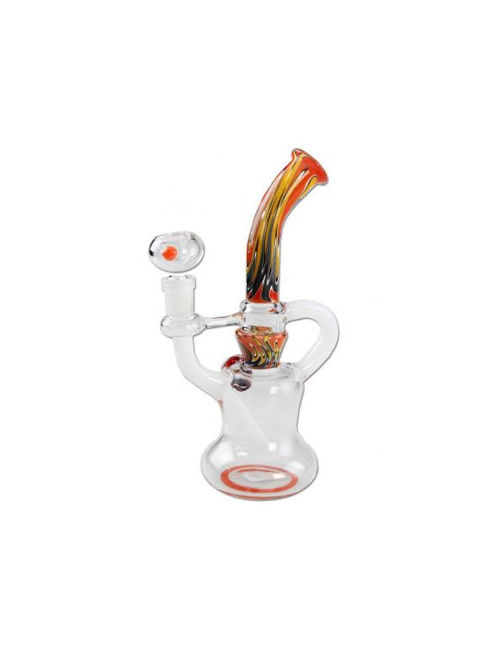 Bong Recycler Glass H-210mm
