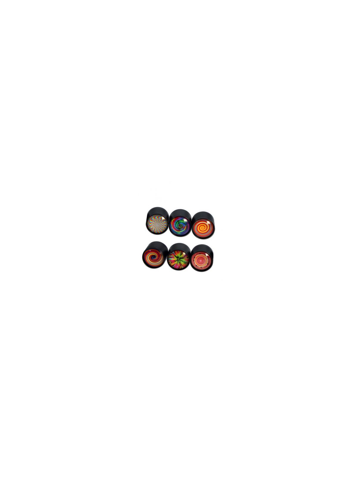 Grinder 'Black Leaf' Zinc 3 Part- Mini Ø-39mm