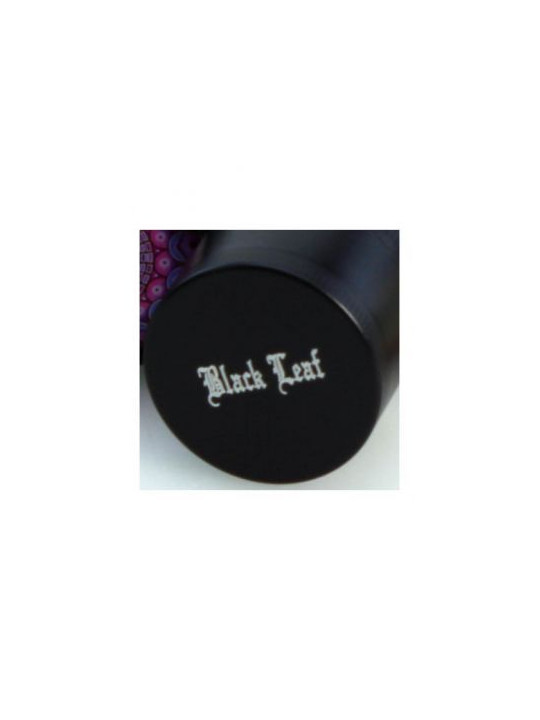 Grinder 'Black Leaf' Zinc 3 Part- Mini Ø-39mm