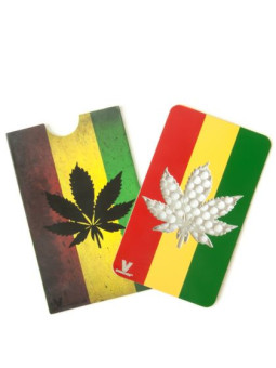 Grinder Card 'Rasta Leaf'