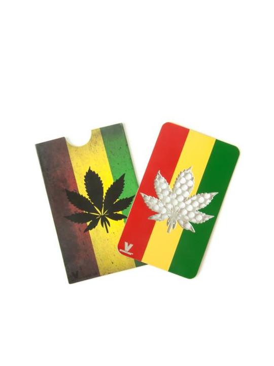 Grinder Card 'Rasta Leaf'