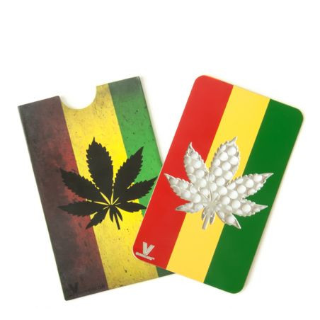 Grinder Card 'Rasta Leaf'