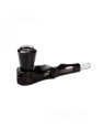 Pipa 'Wood' cu Bol de Sticla - 147mm.