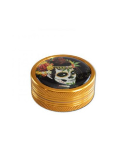 Grinder 'Black Leaf' Mexican - 2Part Ø-50mm