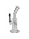 Bong 'Black Leaf' 'Bird Cage' w. Titanium Oil Nail H-205mm