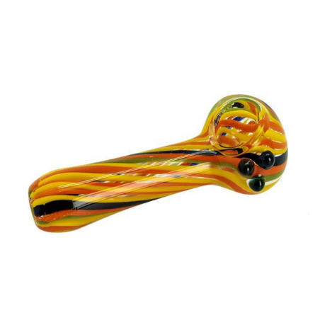 Pipa Din Sticla Multi Colora