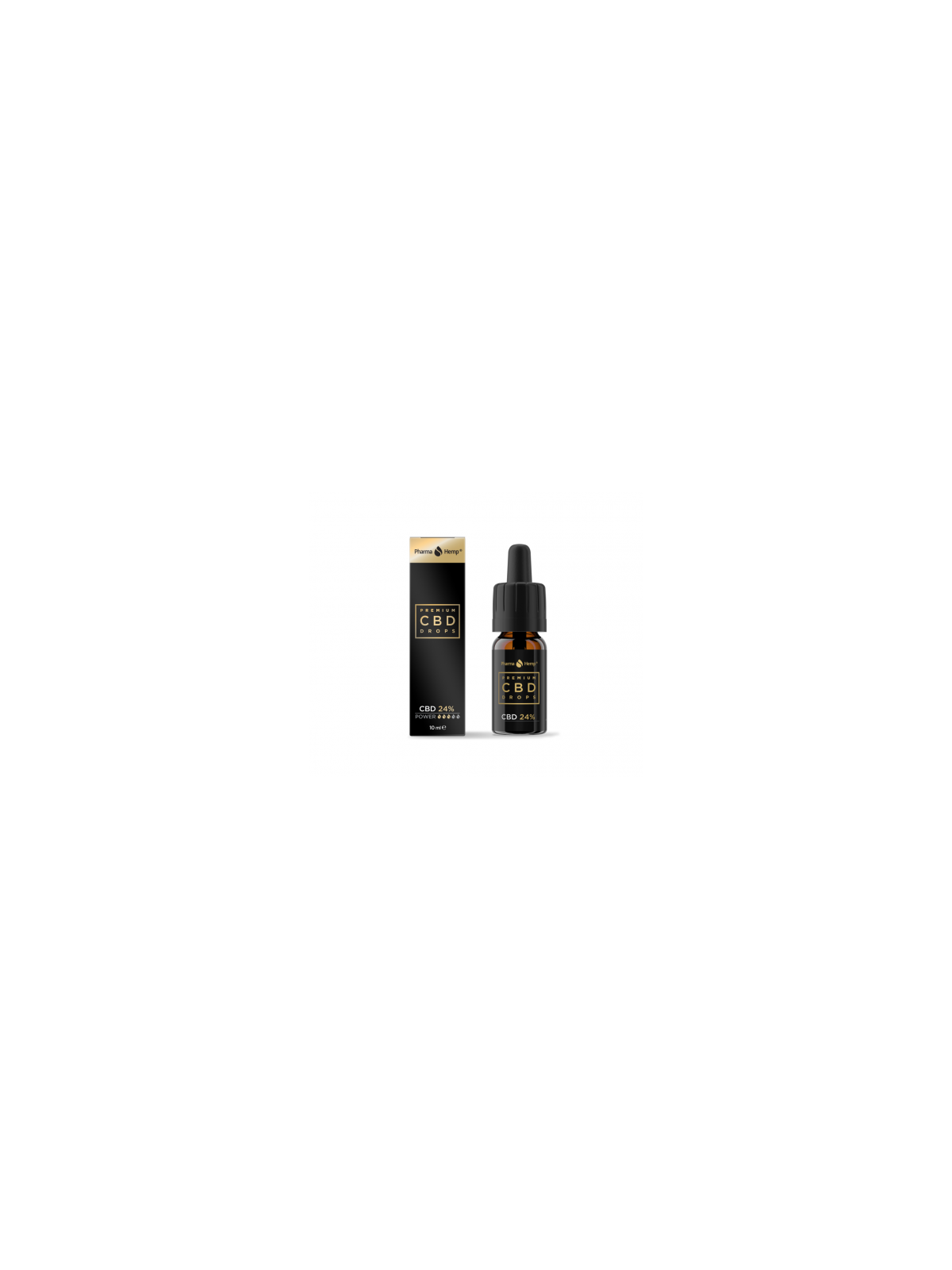 Ulei CBD 'PharmaHemp' 24% - 'PREMIUM' 10ml 2400mg CBD