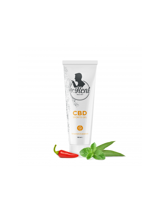 Crema 'PharmaHemp' Sport 'Dr. Kent' 550mg CBD - 100ml
