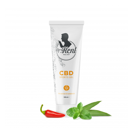 Crema 'PharmaHemp' Sport 'Dr. Kent' 550mg CBD - 100ml