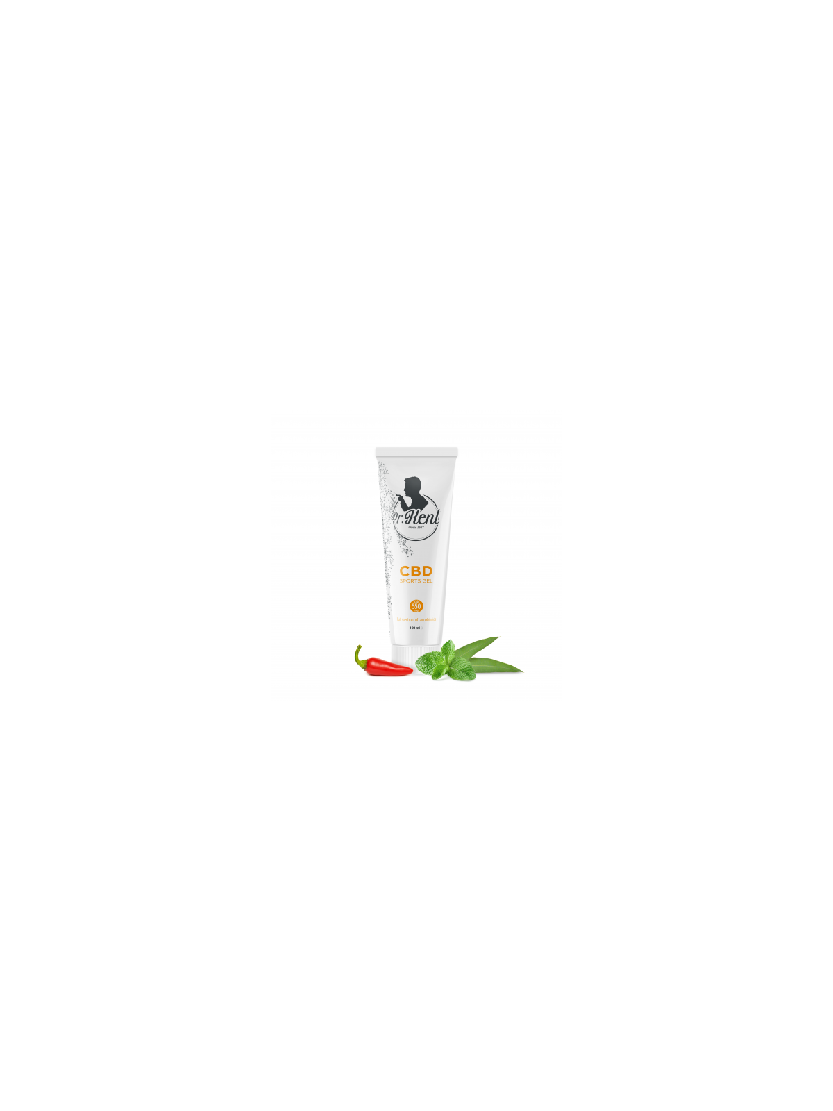 Crema 'PharmaHemp' Sport 'Dr. Kent' 550mg CBD - 100ml