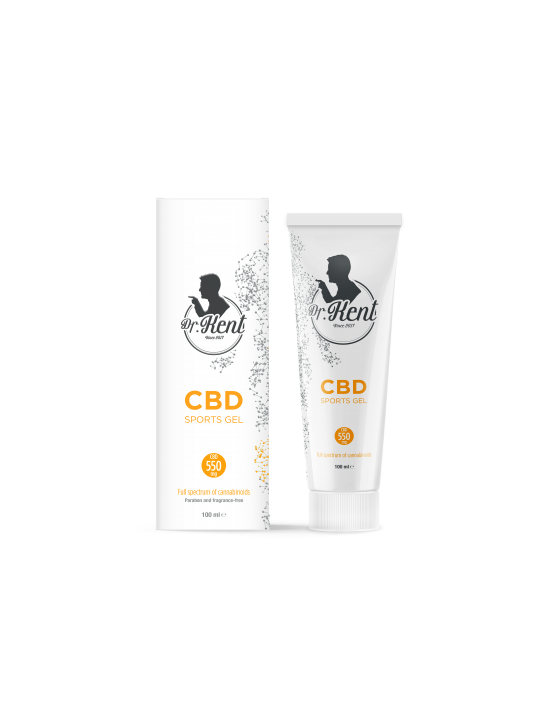 Crema 'PharmaHemp' Sport 'Dr. Kent' 550mg CBD - 100ml