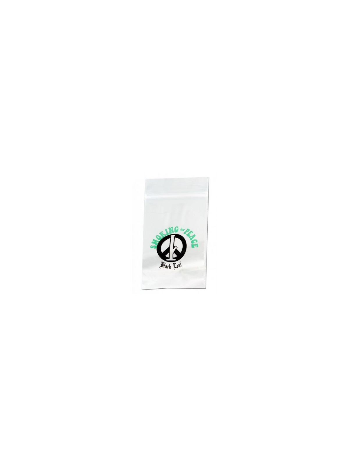 Pungi Zip-Lock 'Smoking for Peace' 40x60mm. - x100buc.