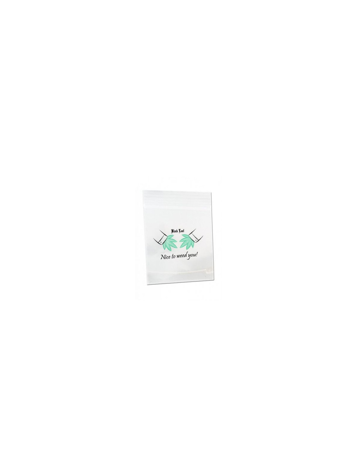 Pungi Zip-Lock 'Nice to weed you!' 40x60mm. - x100buc.