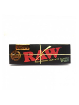 Foite 'Raw' Negre Single Wide 1/2