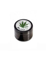 Grinder 'Black Leaf' Leaf - 4Part Ø-50mm