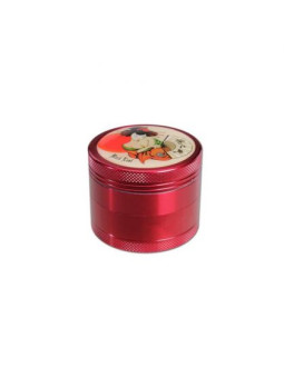 Grinder 'Black Leaf' Geisha - 4Part Ø-50mm