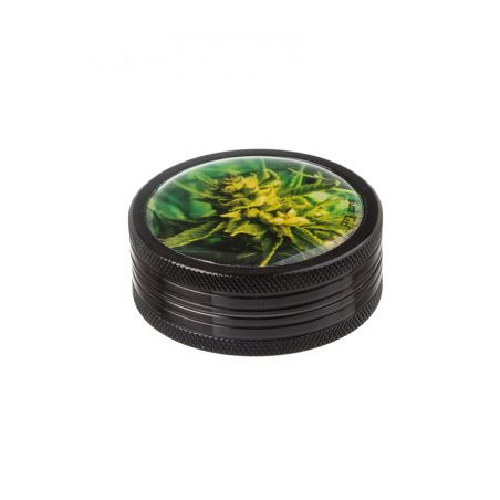 Grinder 'Black Leaf' BUD - 2Part Ø-50mm
