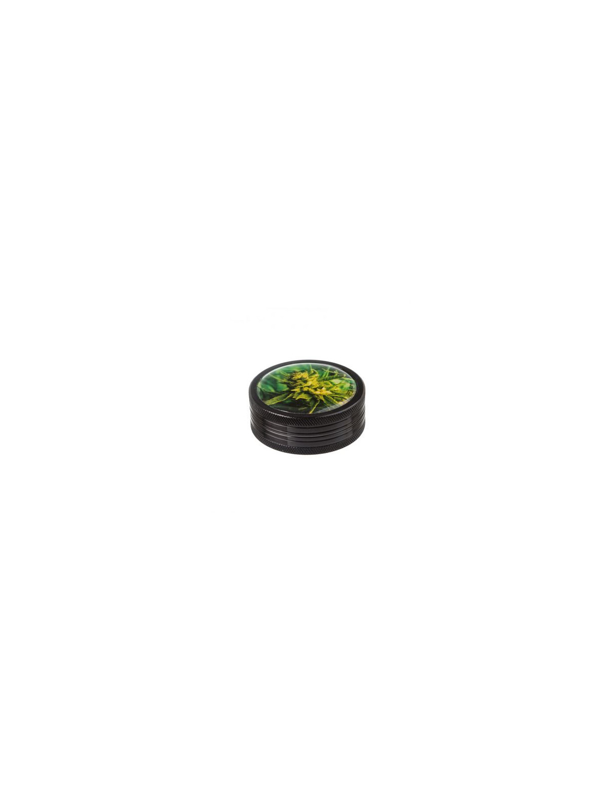 Grinder 'Black Leaf' BUD - 2Part Ø-50mm