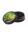 Grinder 'Black Leaf' BUD - 2Part Ø-50mm