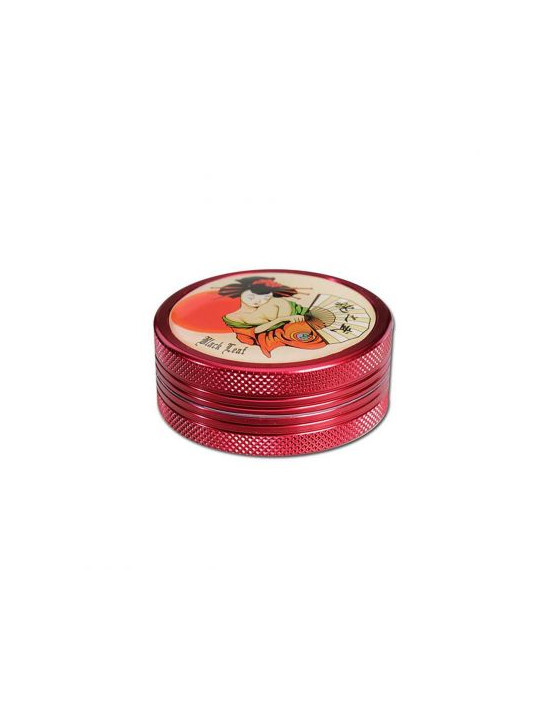 Grinder 'Black Leaf' Geisha - 2Part Ø-50mm