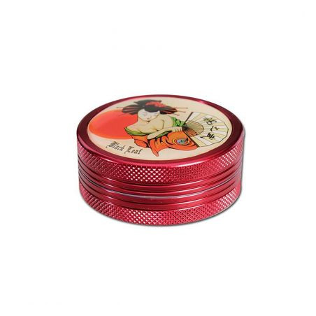 Grinder 'Black Leaf' Geisha - 2Part Ø-50mm
