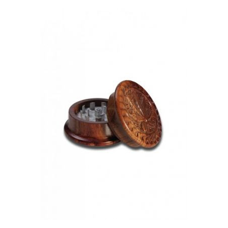 Grinder 'Rosewood' Leaf - 2 Part Ø-54mm