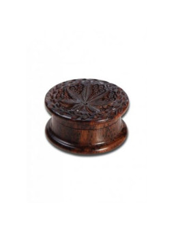 Grinder 'Rosewood' Leaf - 2 Part Ø-54mm