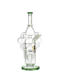 Bong 'Tsunami' Jelly Tooth Triple Recycler H-455mm