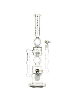 Bong 'Tsunami' Apple Double Donut H-660mm